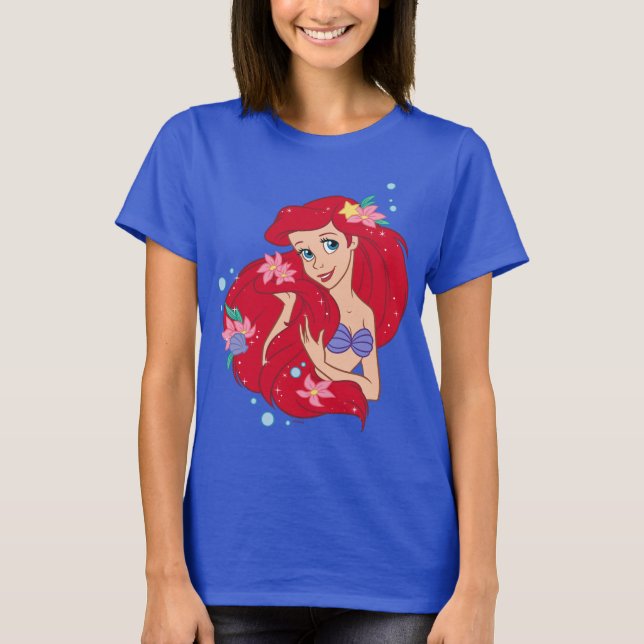 Ariel Ocean Beauty Bloom T-Shirt (Front)