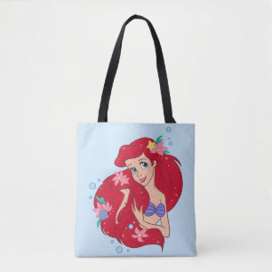 Ariel Ocean Beauty Bloom Tote Bag