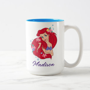 Ariel Ocean Beauty Bloom Two-Tone Coffee Mug
