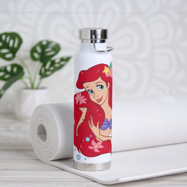 Ariel Ocean Beauty Bloom Water Bottle (Yoga)