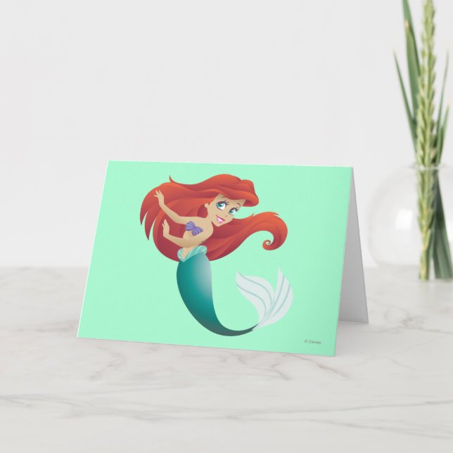 Ariel Posing Card (Front)