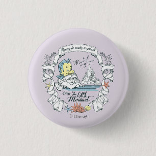 Ariel   Ready to Make a Splash Button