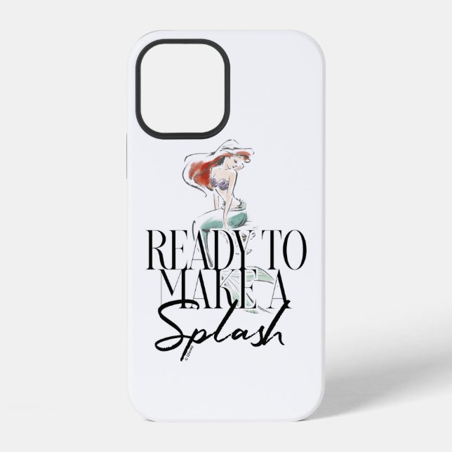 Ariel | Ready To Make A Splash Iphone Case (Back)