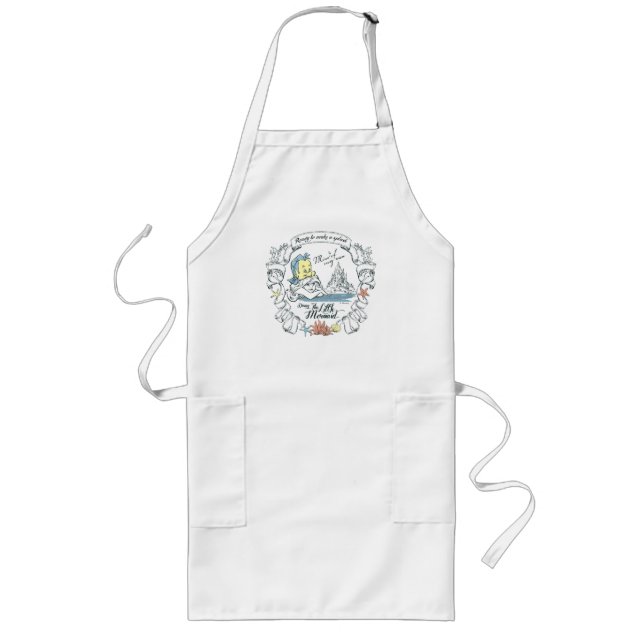 Ariel | Ready to Make a Splash Long Apron (Front)