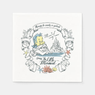 Ariel Ready to Make a Splash Napkins