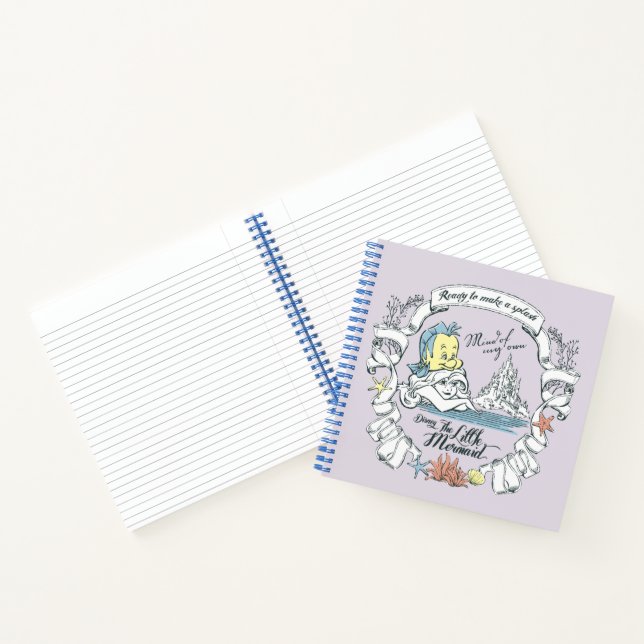 Ariel | Ready to Make a Splash Notebook (Inside)
