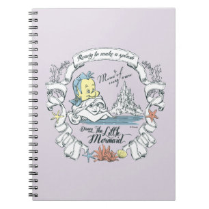 Ariel Ready to Make a Splash Notebook