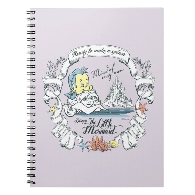 Ariel | Ready to Make a Splash Notebook (Front)