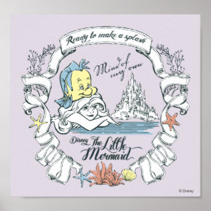 Ariel   Ready to Make a Splash Poster