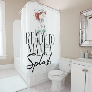 Ariel   Ready To Make A Splash Shower Curtain