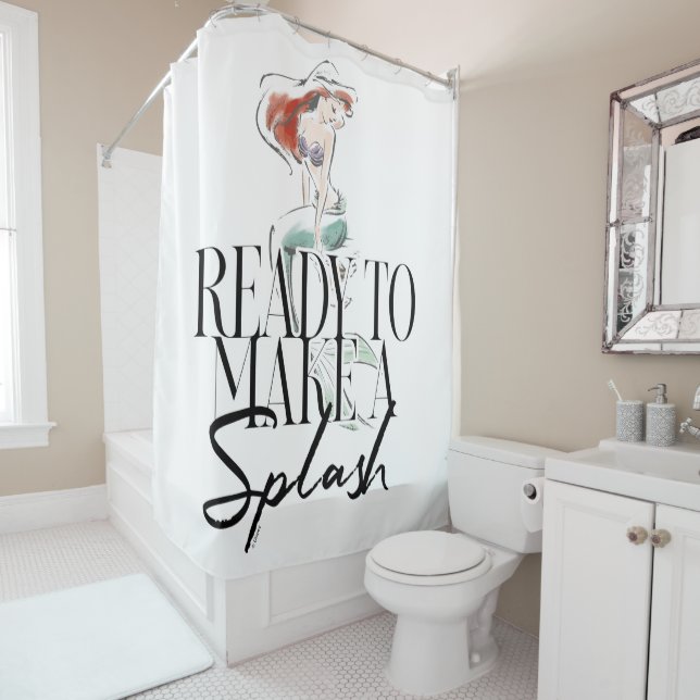 Ariel | Ready To Make A Splash Shower Curtain (In Situ)