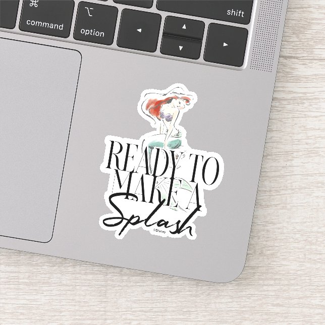 Ariel | Ready To Make A Splash Sticker (Detail)