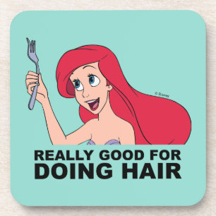 Ariel Really Good for Doing Hair Beverage Coaster