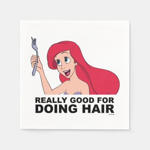 Ariel  Really Good for Doing Hair Napkins
