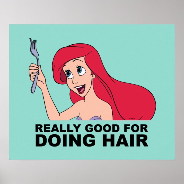 Ariel | Really Good for Doing Hair Poster (Front)