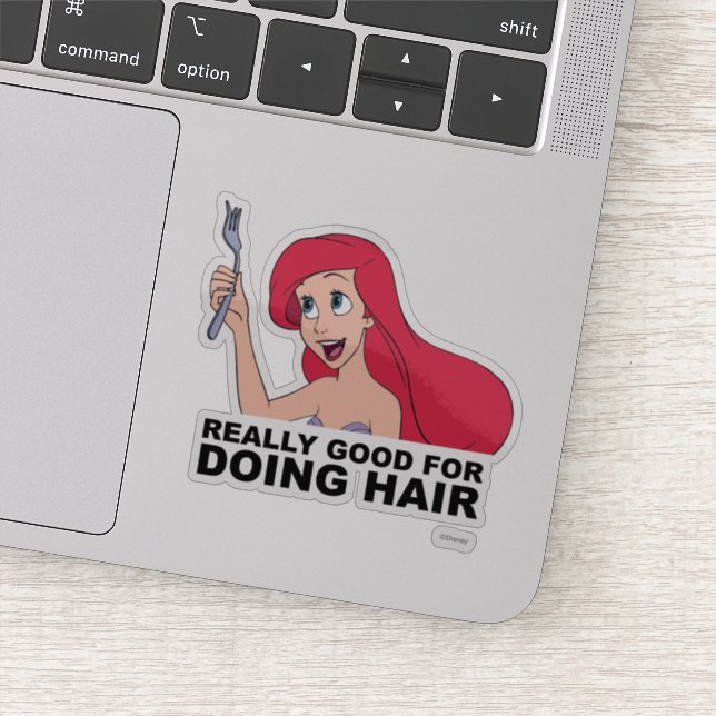 Ariel | Really Good for Doing Hair Sticker (Detail)