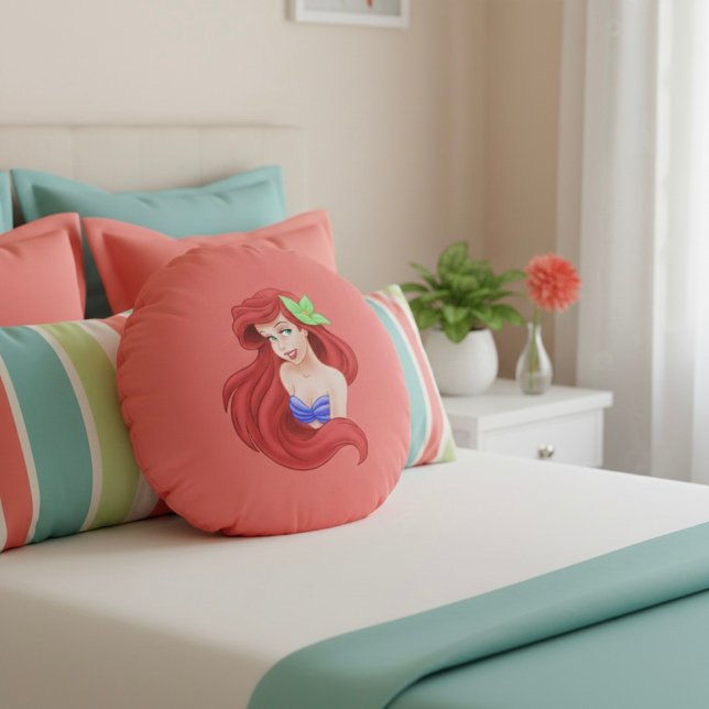 Ariel Round Pillow (Creator Uploaded)