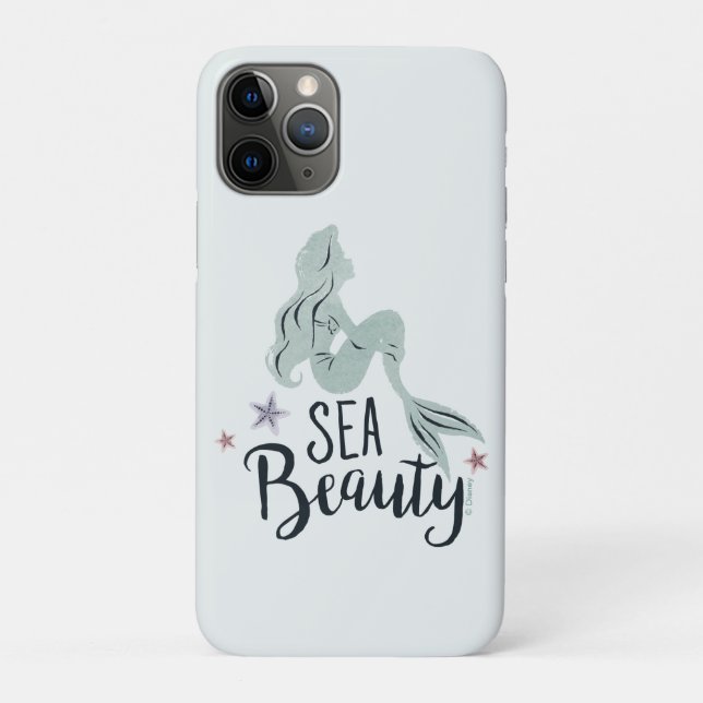Ariel Silhouette "Sea Beauty" Case-Mate iPhone Case (Back)