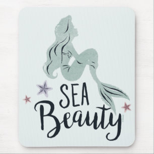 Ariel Silhouette "Sea Beauty" Mouse Pad
