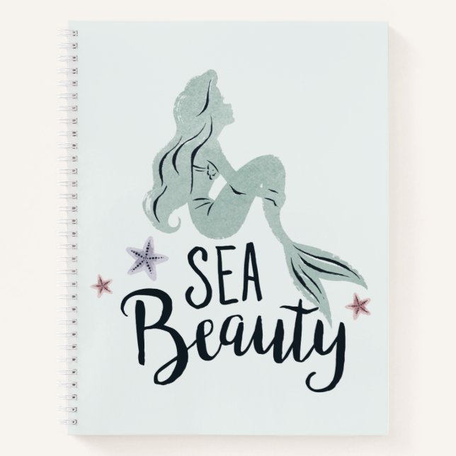 Ariel Silhouette "Sea Beauty" Notebook (Front)