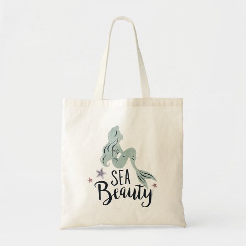 Ariel Silhouette Sea Beauty Tote Bag