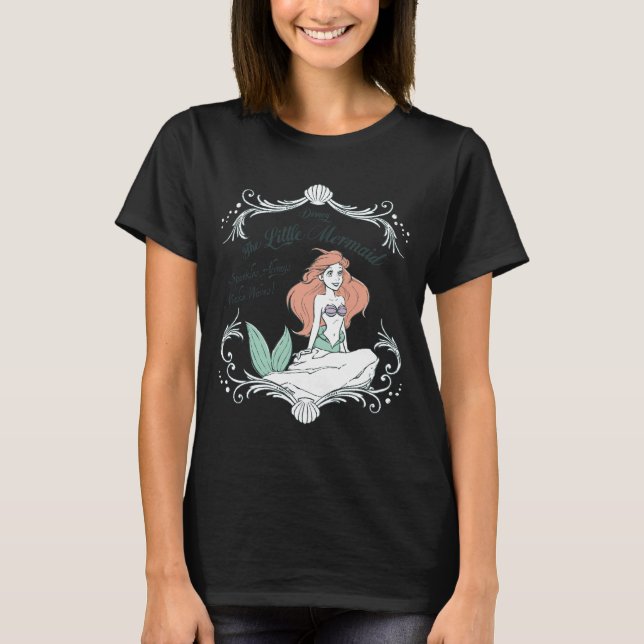 Ariel | Sparkles Always Make Waves T-Shirt (Front)