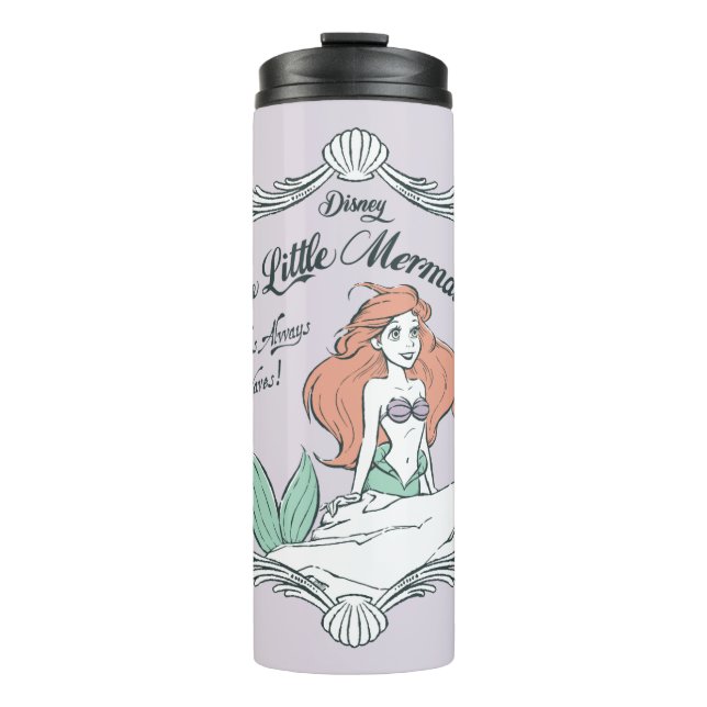 Ariel | Sparkles Always Make Waves Thermal Tumbler (Front)