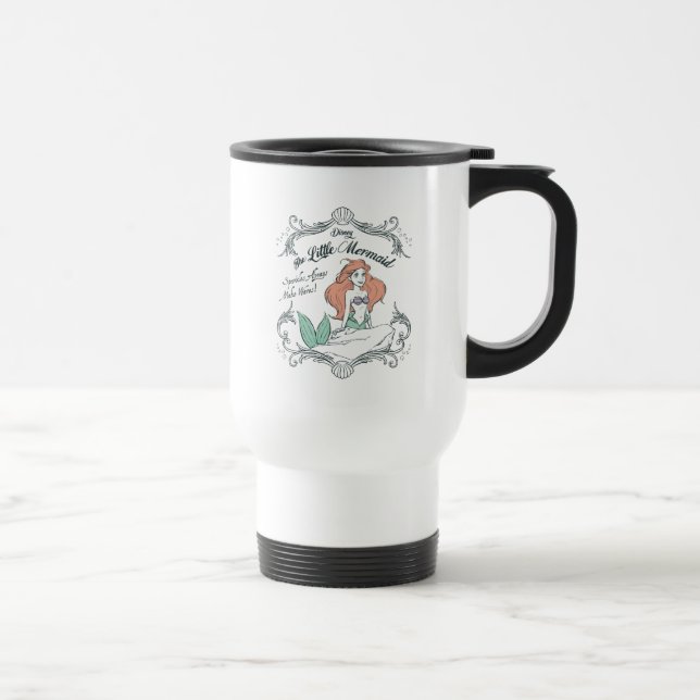 Ariel | Sparkles Always Make Waves Travel Mug (Right)