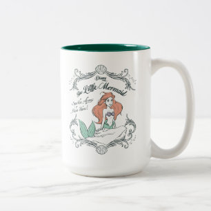 Ariel   Sparkles Always Make Waves Two-Tone Coffee Mug