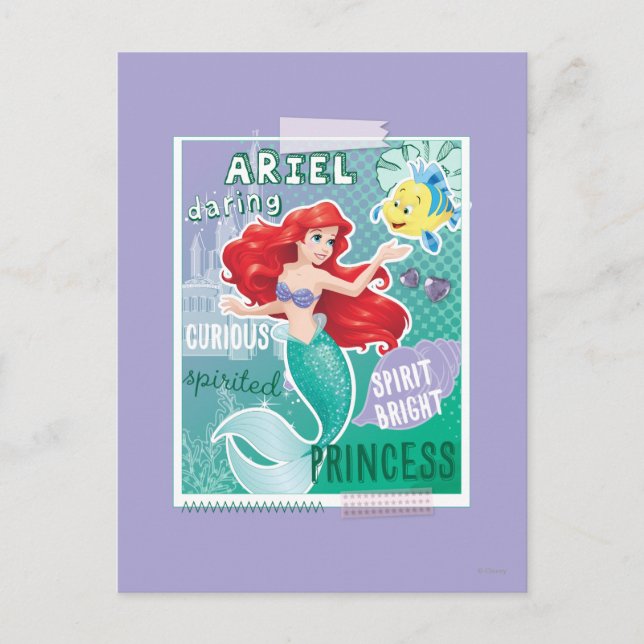 Ariel - Spirit Bright Princess Postcard (Front)