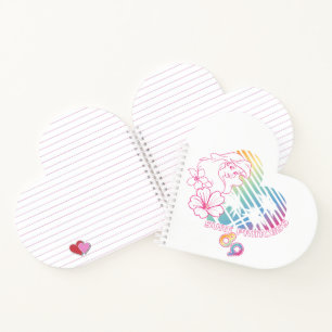 Ariel Surf Princess 89 Tropical Heart Notebook