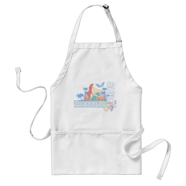 Ariel Surf Princess 89 Tropical Sunset Adult Apron (Front)