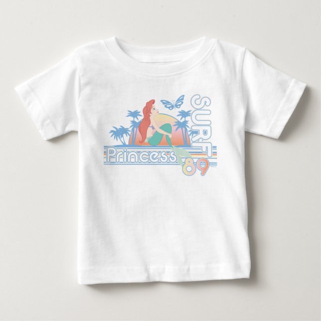 Ariel Surf Princess 89 Tropical Sunset Baby T-Shirt (Front)