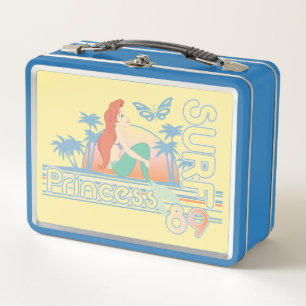 Ariel Surf Princess 89 Tropical Sunset Metal Lunch Box