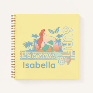 Ariel Surf Princess 89 Tropical Sunset Notebook