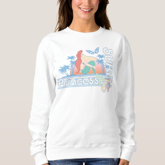 Ariel Surf Princess 89 Tropical Sunset Sweatshirt (Front)