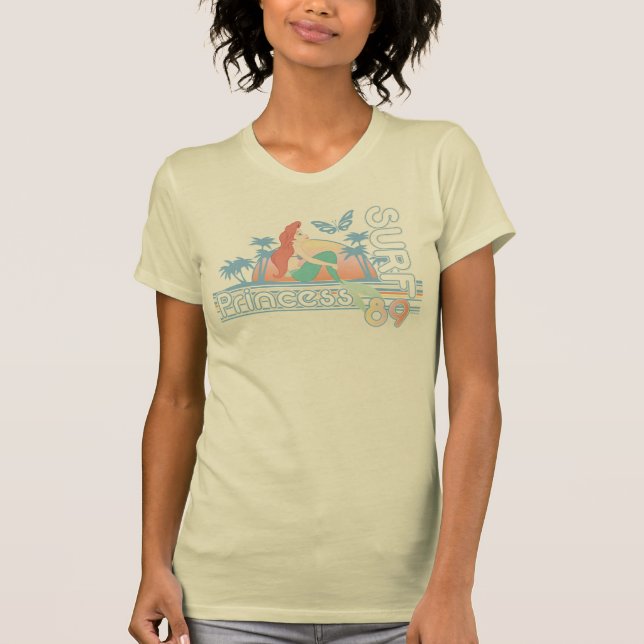 Ariel Surf Princess 89 Tropical Sunset T-Shirt (Front)