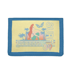 Ariel Surf Princess 89 Tropical Sunset Tri-fold Wallet