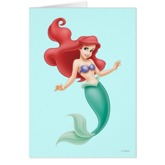 Ariel Swimming Cards (Front)