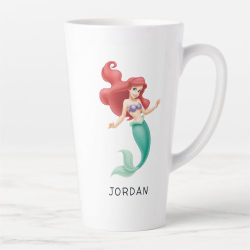 Ariel Swimming Latte Mug