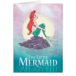 Ariel   The Little Mermaid - Pearlescent Princess Cards