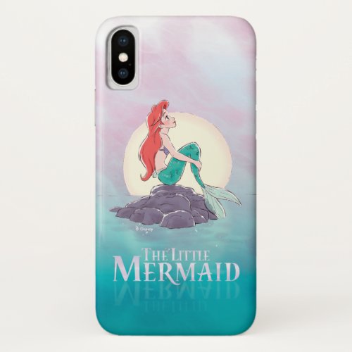 Ariel  The Little Mermaid _ Pearlescent Princess iPhone X Case