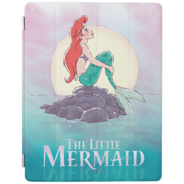 Ariel | The Little Mermaid - Pearlescent Princess iPad Smart Cover (Front)
