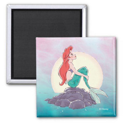 Ariel  The Little Mermaid _ Pearlescent Princess Magnet