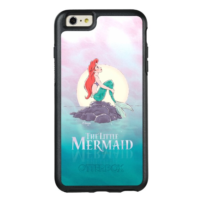 Ariel | The Little Mermaid - Pearlescent Princess Otterbox iPhone Case (Back)
