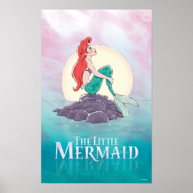 Ariel | The Little Mermaid - Pearlescent Princess Poster (Front)