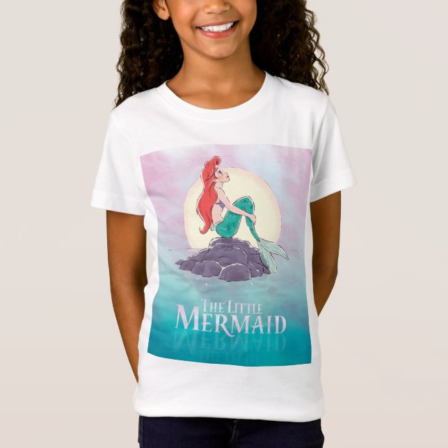 Ariel | The Little Mermaid - Pearlescent Princess T-Shirt (Front)