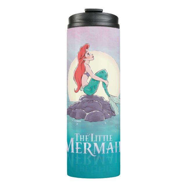 Ariel | The Little Mermaid - Pearlescent Princess Thermal Tumbler (Front)