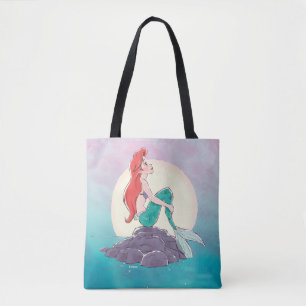 Ariel   The Little Mermaid - Pearlescent Princess Tote Bag