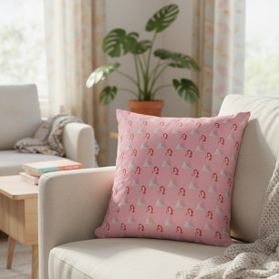 Ariel Throw Pillow